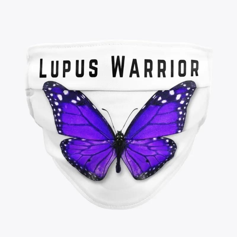 Lupus Warriors Butterfly Face Mask